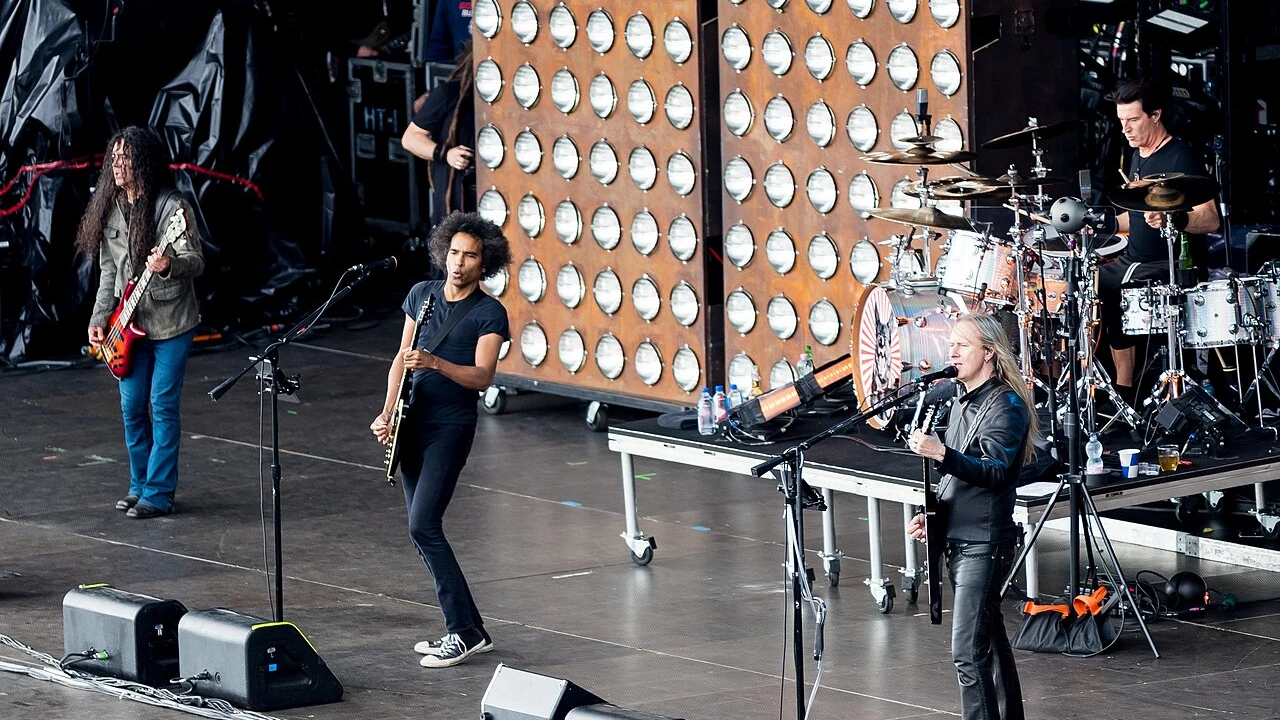 alice in chains 2026-2027 Tour & Schedule featuring alice in chains live on stage with stadium crowd