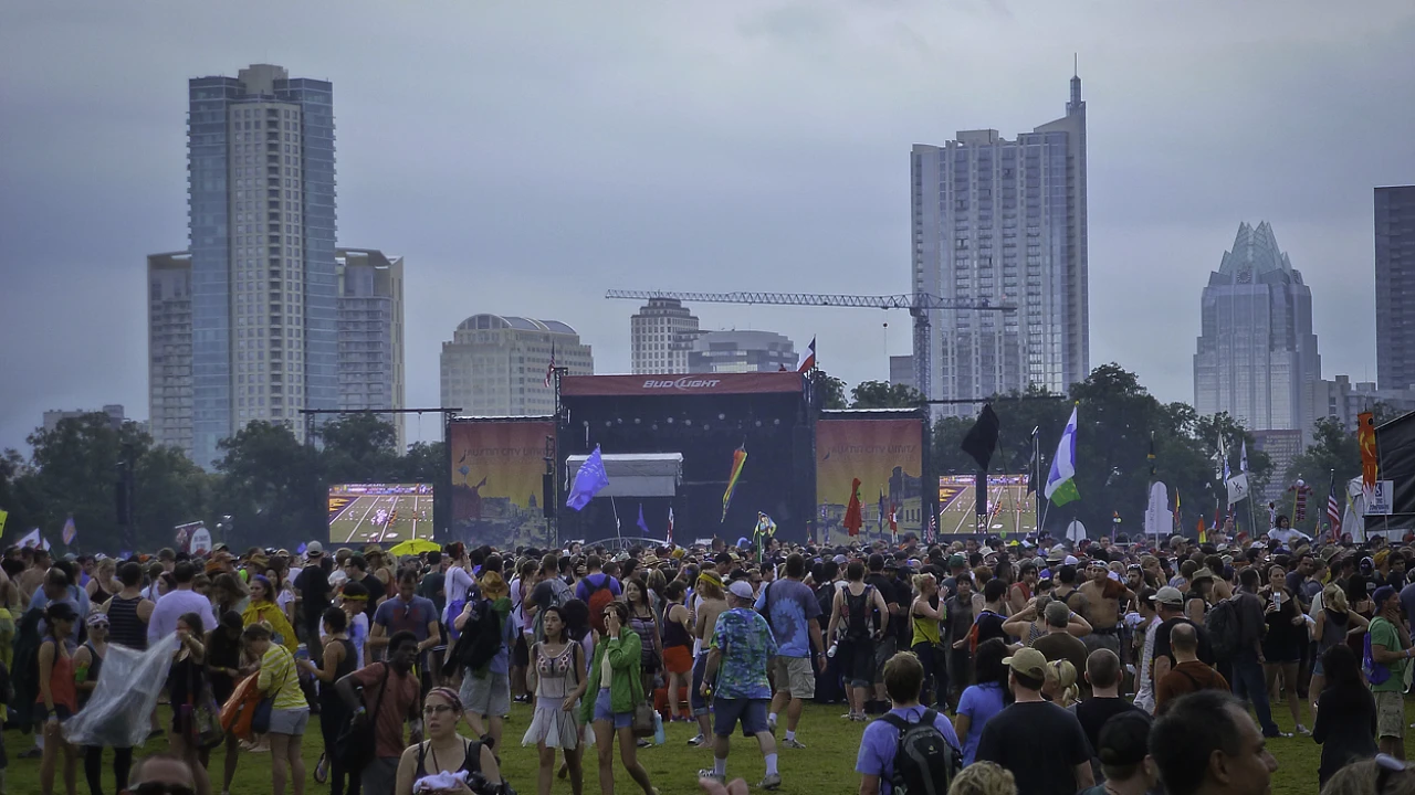 Austin City Limits Festival 2026-2027 Tour & Schedule featuring Austin City Limits Festival live on stage with stadium crowd