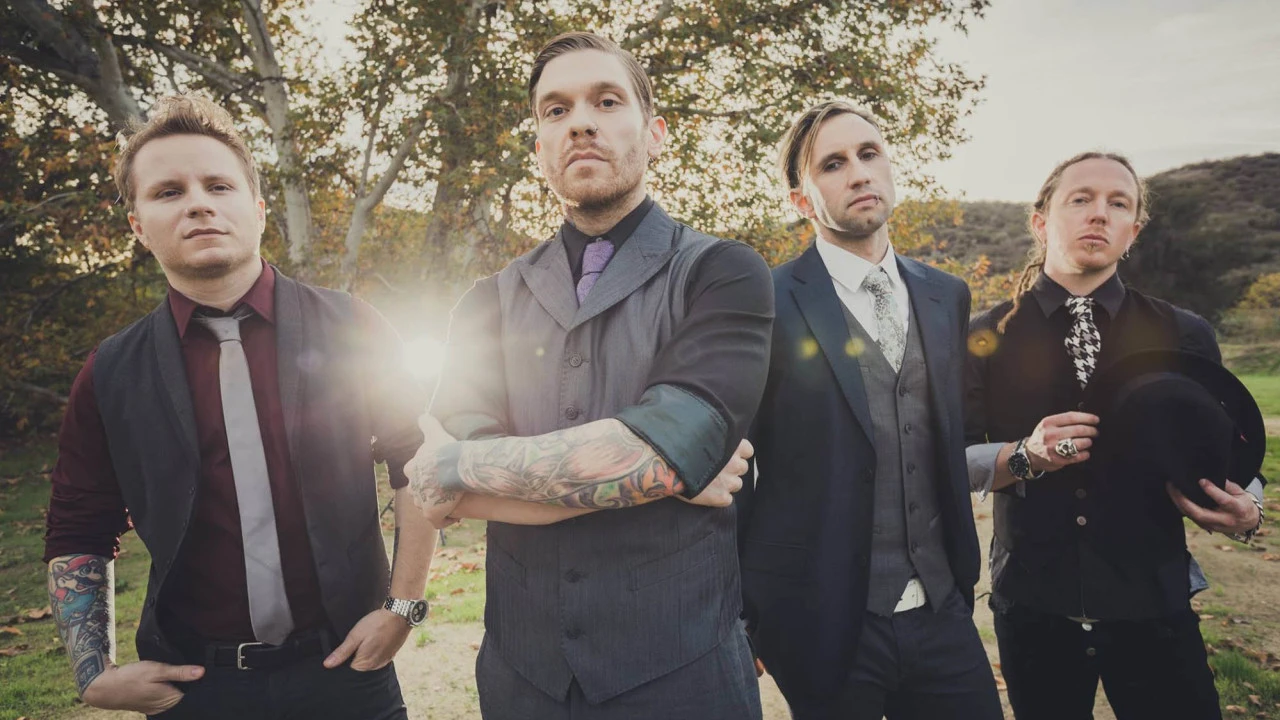Shinedown 2026-2027 Tour & Schedule featuring Shinedown live on stage with stadium crowd