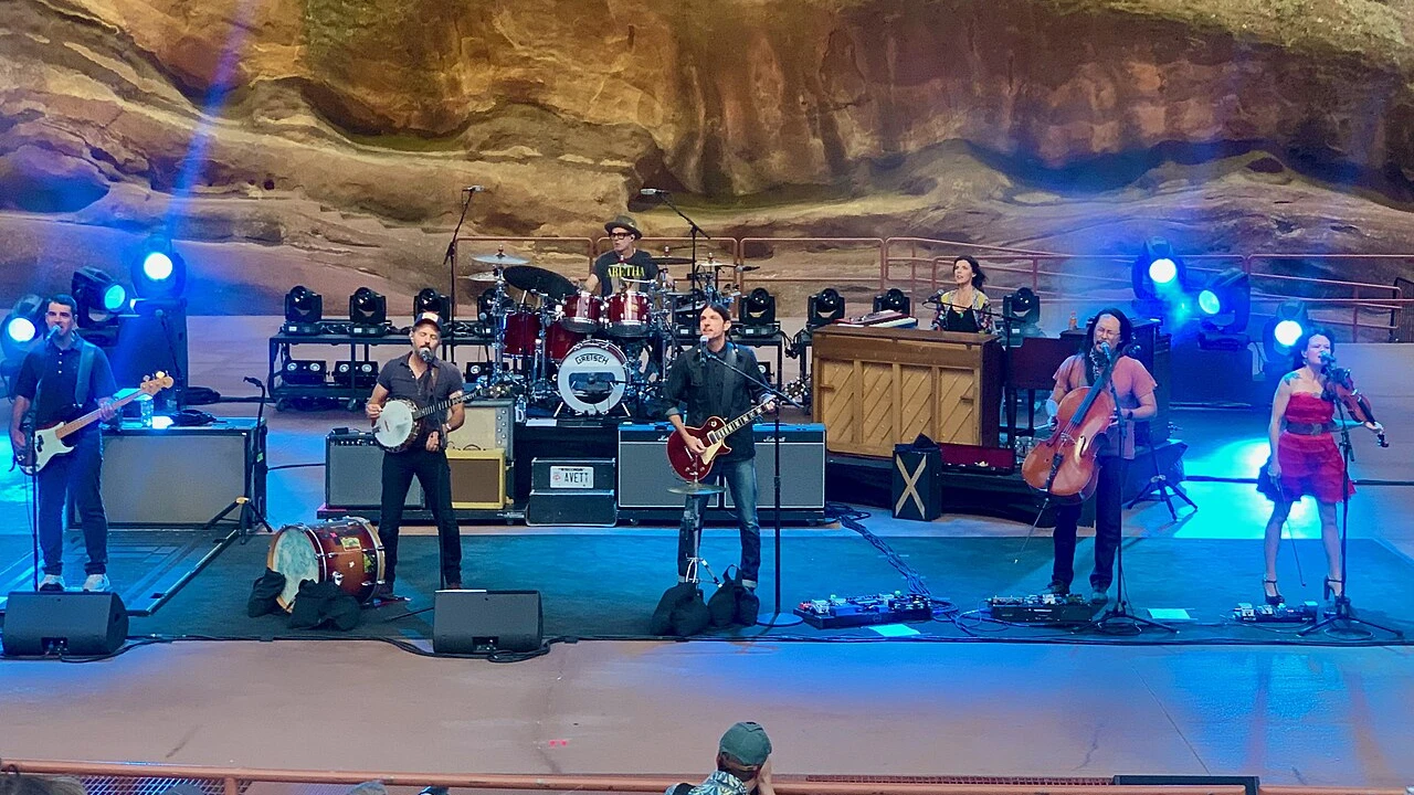 The Avett Brothers 2026-2027 Tour & Schedule featuring The Avett Brothers live on stage with stadium crowd